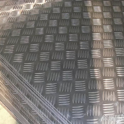 Anti Skidding Bright Finish Aluminum Tread Plate For Building Plate / Sheet