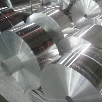 1235 Double Zero Mill Finished Industrial Aluminum Foil Roll For Cigarette Food Packing